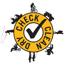 check clean and dry logo